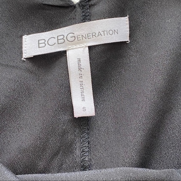 BCBGeneration Long Sleeve Tie Back Mini Dress - Picture 10 of 16